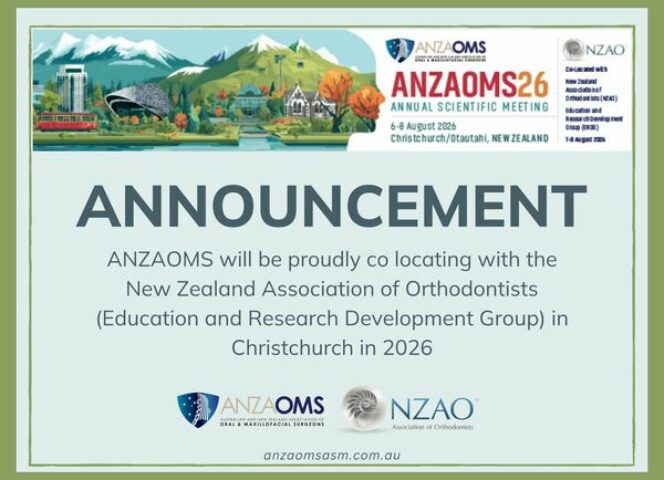 ANZAOMS ASM 2026- Co Location with NZAO (ERDG)